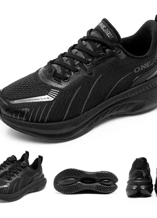ONEMIX Scarpe da corsa per uomo Allenamento atletico Scarpe da tennis sportive da uomo Scarpe da ginnastica da passeggio resistenti all'usura antiscivolo per esterni PlatiNum