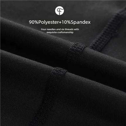 Men's Long Sleeved Sports T-Shirt With High Elasticity And Quick Drying Solid Color Long Sleeves for Autumn Winter PlatiNum
