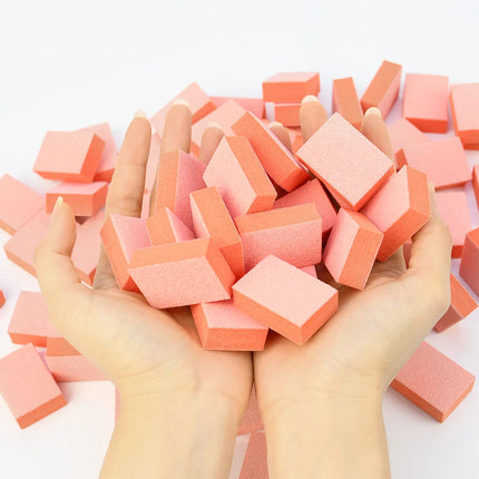 7500Pcs/Carton Mini Nail Sponge Nail File Buffer BlockPedicure Manicure Makeup Art