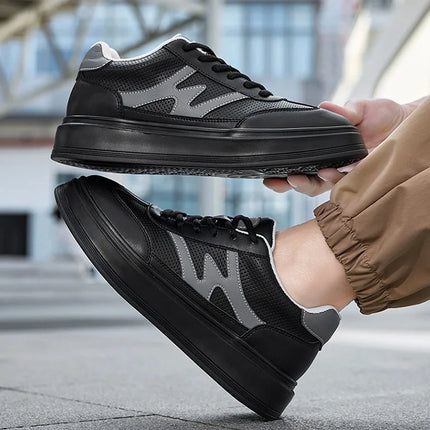 Hot selling Breathable Thick soled Trendy waterproof Durable Casual height increasing shoes Increase by 6 centimeters