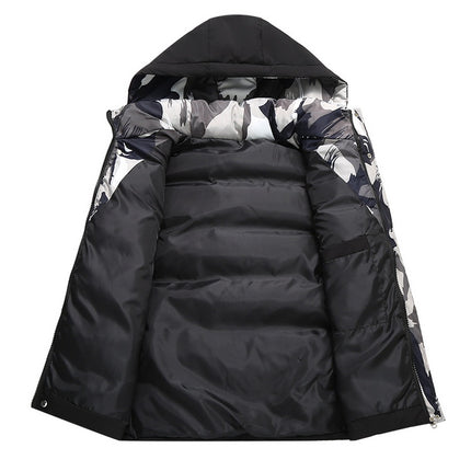 Hooded New Spring Autumn Sleeveless Jacket for Men Fashion Warm Hooded Male Winter Vest Light Plus Size Mens Work Vest Waistcoat