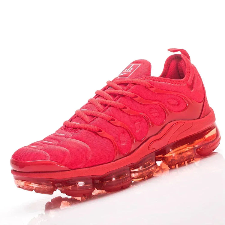 Nike Vapormax Plus TN Classic Red Air Cushion Men's and Women's Running Shoes Comfortable Lightweight Outdoor Sports Sneakers