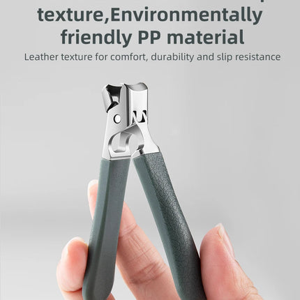 1pcs Clipper For Thick Nails Heavy-Duty Large Jaw Opening Manicure Tools Unisex For Fingernails Toenails Senior Citizen Friendly