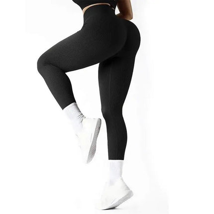 Women Yoga Pants High Waisted Sport Gym Fitness Leggings Women Seamless Female Legging Tummy Control Running Tights PlatiNum
