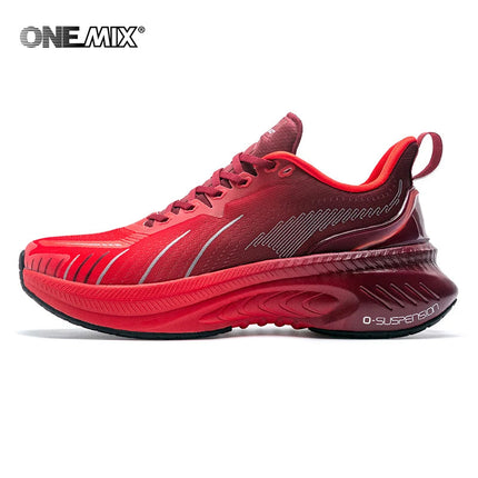 ONEMIX Scarpe da corsa per uomo Allenamento atletico Scarpe da tennis sportive da uomo Scarpe da ginnastica da passeggio resistenti all'usura antiscivolo per esterni PlatiNum