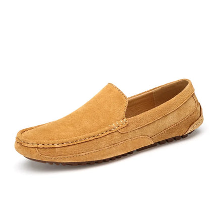 Mocassini da uomo in pelle scamosciata di lusso 2022 scarpe casual da uomo scarpe da barca fatte a mano da uomo Slipon scarpe da guida mocassini maschili Zapatos