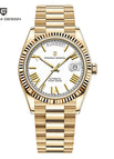 Gold White