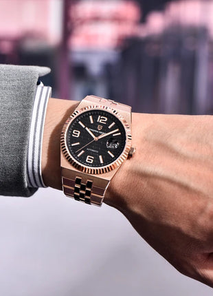 PAGANI DESIGN Nuovi Orologi 3D Rombo Quadrante Orologio Automatico di Lusso Per Gli Uomini di Moda AR Vetro Zaffiro Orologio Da Polso Meccanico 2026