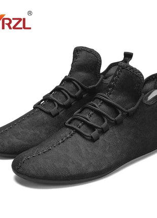 YRZL Mocassini da uomo in rete Mocassini da guida Appartamenti di alta qualità Scarpe da passeggio Mocassini casual antiscivolo traspiranti Scarpe da uomo estive