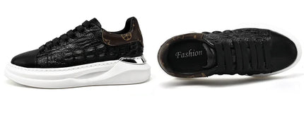 Leather Shoes Men's Skateboard Cricket for Men Sports Running Sneakers Male Luxury Designer Flats Platform