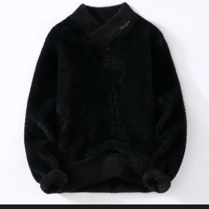 Sweaters men winter korean style mens warm sweater V-neck men sweaters autumn Men's wool pullovers men full size M-XXXL