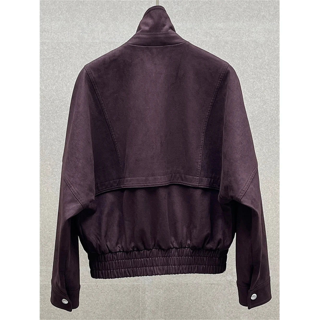 2025 Autumn Women's Jacket, Suede Patchwork, Casual Women's Outerwear, Y2K Clothing, New Fashion, High-Quality Coat bra