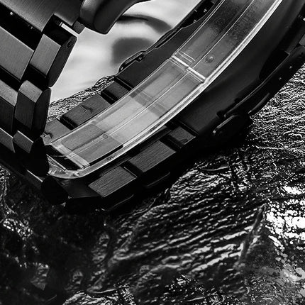 ADDIESDIVE 44mm Men's  Wrist Watch 50m Water Resistant Large Luminous Dial Date Display Stainless Steel Men's Quartz Watch