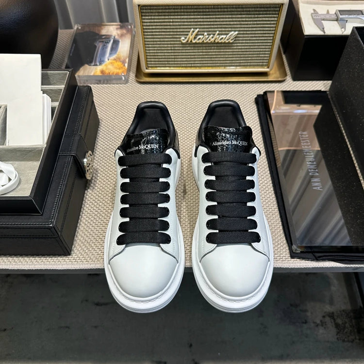 Handcrafted Leather Casual Sneakers Man Platform Trainers Unisex Originality Flat Loafers Men's Footwear