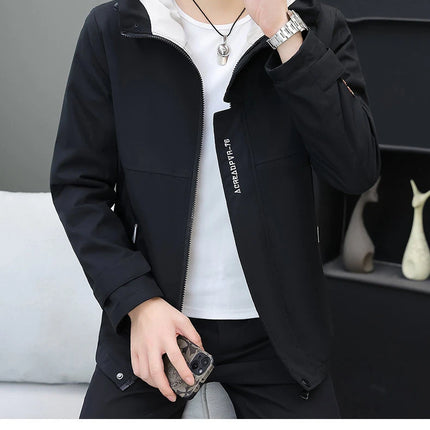 Men's Autumn/Winter Jackets New Arrived Trendy Brand Couple Jacket Men's Women's Handsome Casual Hooded Work Jacket Coat
