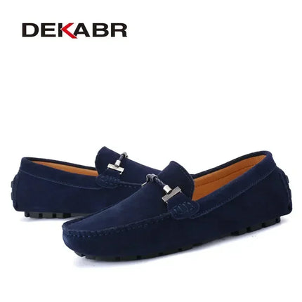 DEKABR Uomini Alla Moda Scarpe Casual di Grandi Dimensioni 38-47 di Marca Estate Mocassini Da Guida Traspirante All'ingrosso Uomo Calzature Morbide Scarpe Per Gli Uomini
