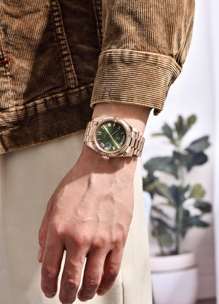 PAGANI DESIGN Nuovo Orologio da Uomo 40mm con Calendario Settimanale, Acciaio Inossidabile, Impermeabile 100M, Vetro Zaffiro AR, Movimento Giapponese di Lusso