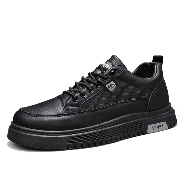 Men's Flat Casual Shoes Spring Breathable Soft-Sole Anti-Slip Outdoor Walking Shoes Youth Fashion White Shoes Sports Board Shoes