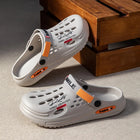 Ciabatte Unisex in EVA Traspiranti Antiscivolo con Suola Spessa, Scarpe Forate ad Asciugatura Rapida, Ciabatte Casual per Uomo e Donna, Ideali per Spiaggia, Giardino e Attività all'Aperto