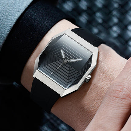 Specht & Söhne New Creative Design Square Watch For Men Sports Watches Octagon Stainless Steel 3D Sapphire Crystal Reloj Hombre