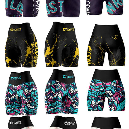 Yoga Women's MMA BJJ Training Fight Boxing Shorts Gym Jiu-Jitsu Muay Thai Wrestling Compression Shorts Sportswear For Ladies PlatiNum