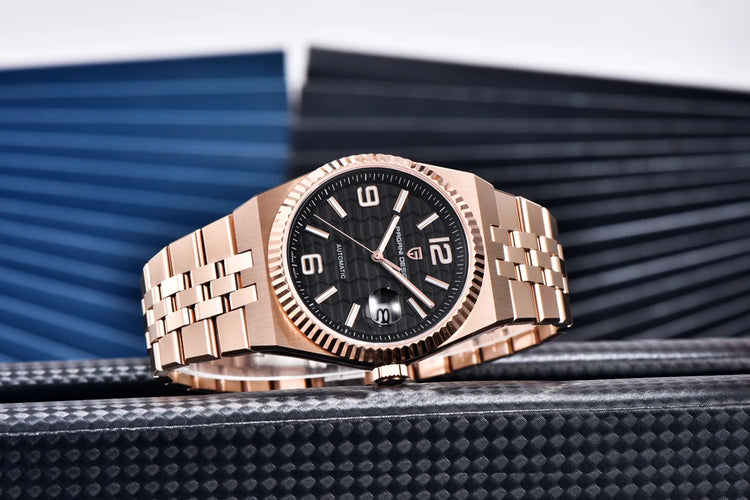 PAGANI DESIGN Nuovi Orologi 3D Rombo Quadrante Orologio Automatico di Lusso Per Gli Uomini di Moda AR Vetro Zaffiro Orologio Da Polso Meccanico 2026
