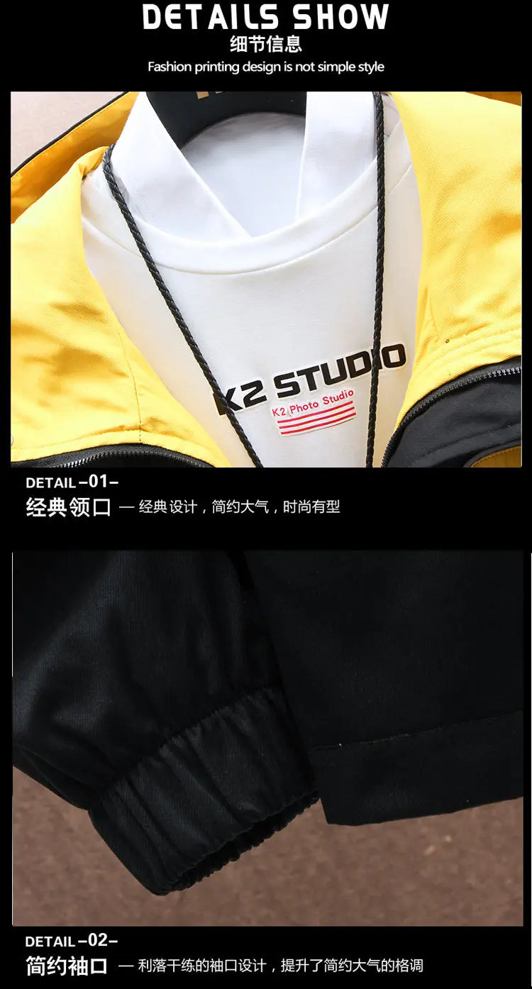 Spring Autumn New Tracksuits Men Set Casual Hooded Jacket Pants Sweatshirt Sportswear Coats Men Jacket+Pant Suits