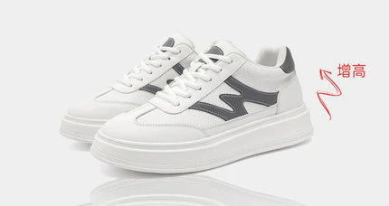 Hot selling Breathable Thick soled Trendy waterproof Durable Casual height increasing shoes Increase by 6 centimeters