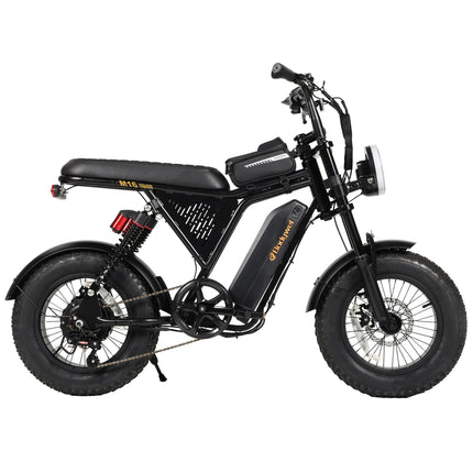 Bicicletta Elettrica Bodywel M16PRO con Pneumatici Larghi, E-bike a Lunga Autonomia 48V 15Ah, E-bicicletta All-Terrain 16"x4.0" per Adulti, Disponibile in Magazzino UE