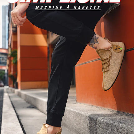 YRZL Mocassini in rete da uomo Mocassini da guida Appartamenti di alta qualità Scarpe da passeggio Mocassini casual antiscivolo traspiranti Scarpe da uomo estive