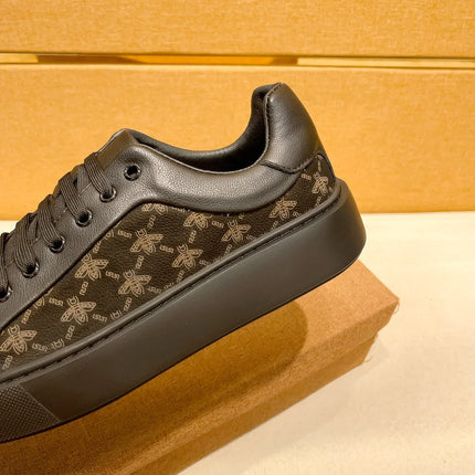 Men's Handmade Leather Lac-up Sport Shoes Comfortable Casual Design Sneakers Hot Sale Sports Footwear