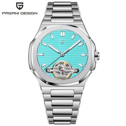 Nuovo Orologio da Uomo PAGANI DESIGN 2026 con Tourbillon Scheletrato, Orologio Automatico di Lusso di Alta Gamma per Uomo, Elegante Orologio da Polso Meccanico Sportivo