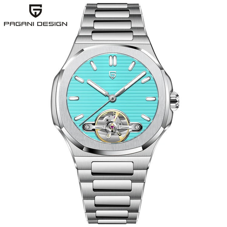 Nuovo Orologio da Uomo PAGANI DESIGN 2026 con Tourbillon Scheletrato, Orologio Automatico di Lusso di Alta Gamma per Uomo, Elegante Orologio da Polso Meccanico Sportivo