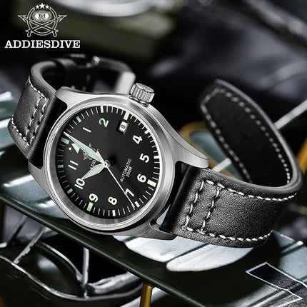 ADDIESDIVE Watches For Men C3 Super Luminous 200m Waterproof  Japan 8215 316L Stainless Reloj Hombre Automatic Mechanical Watch