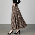 8Plaid Coffee White / M