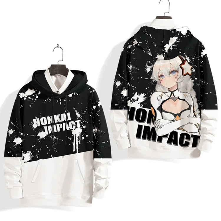 Elysia Honkai Impact 3 Cosplay 3D Men's Hoodies Fashion Women Long Sleeve Sweatshirt Harajuku Pullover Casual Y2k Tracksuit Coat