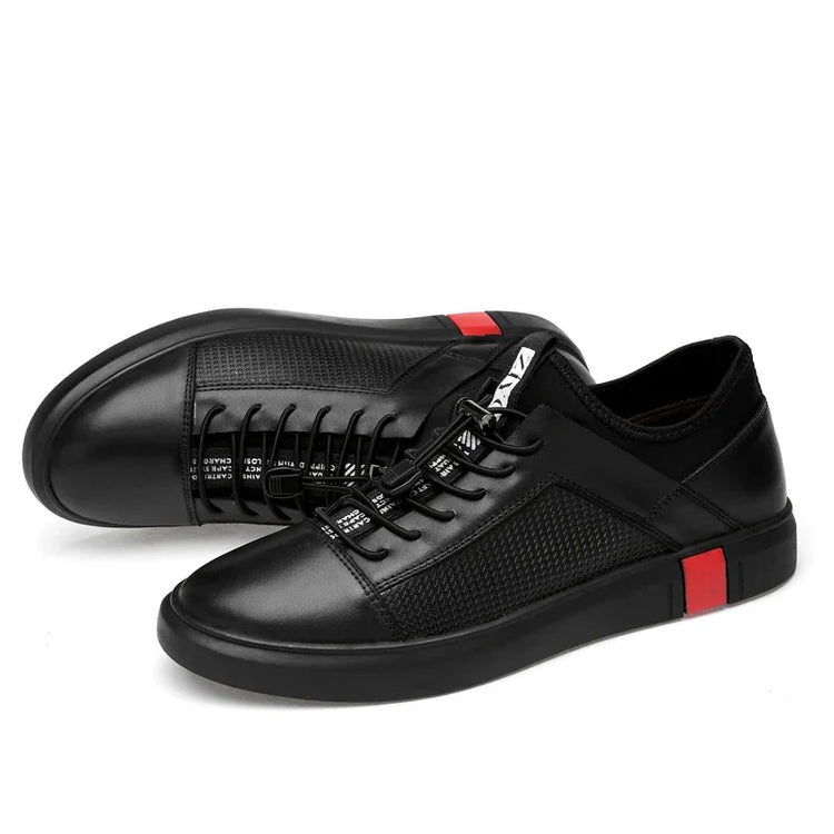 Genuine Leather Mens Luxury Shoes Summer Comfort Brand Men Running Shoes Breathable Walking Sneakers Tenis Masculino Hombre 2024