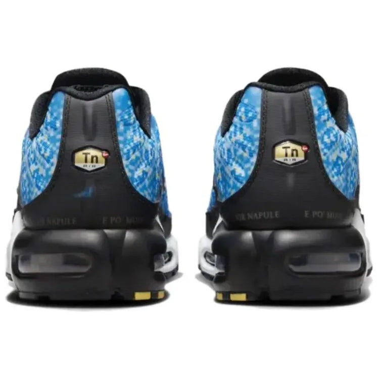 Nike Air Max Plus TN Napoli Blue Black Fashion Men Breathable Air Cushion Anti-Slip Rebound Casual Sneakers HM0718-400
