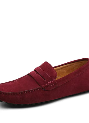 Scarpe casual da uomo fatte a mano Mocassini morbidi Scarpe da guida leggere Moda Slip on Flats Mocassini di alta qualità Scarpe da uomo antiscivolo