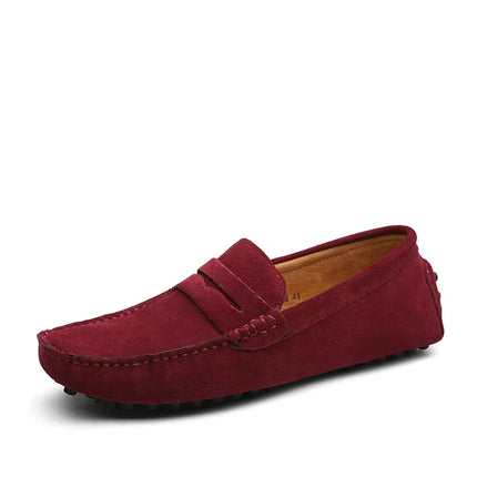 Scarpe casual da uomo fatte a mano Mocassini morbidi Scarpe da guida leggere Moda Slip on Flats Mocassini di alta qualità Scarpe da uomo antiscivolo