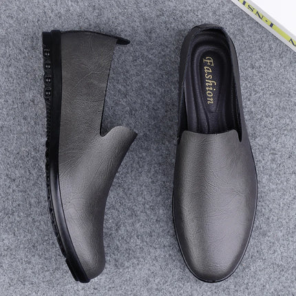 Scarpe da uomo in vera pelle Casual formali mocassini da uomo mocassini estate italiana traspirante Slip on scarpe da barca maschili Over Size 50 51