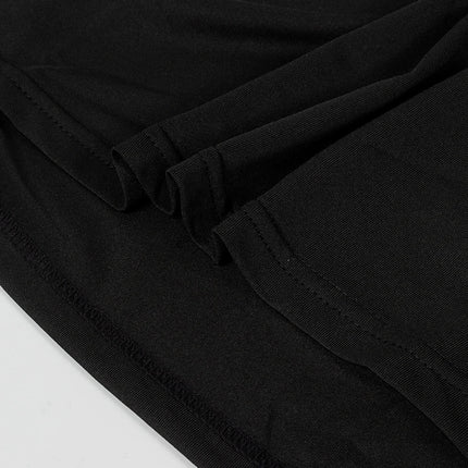 Mens Bodybuilding Sports Tight T-shirt Summer Compression Turtleneck Short Sleeve Gym Fitness Running Quick Dry Male Workout Top PlatiNum