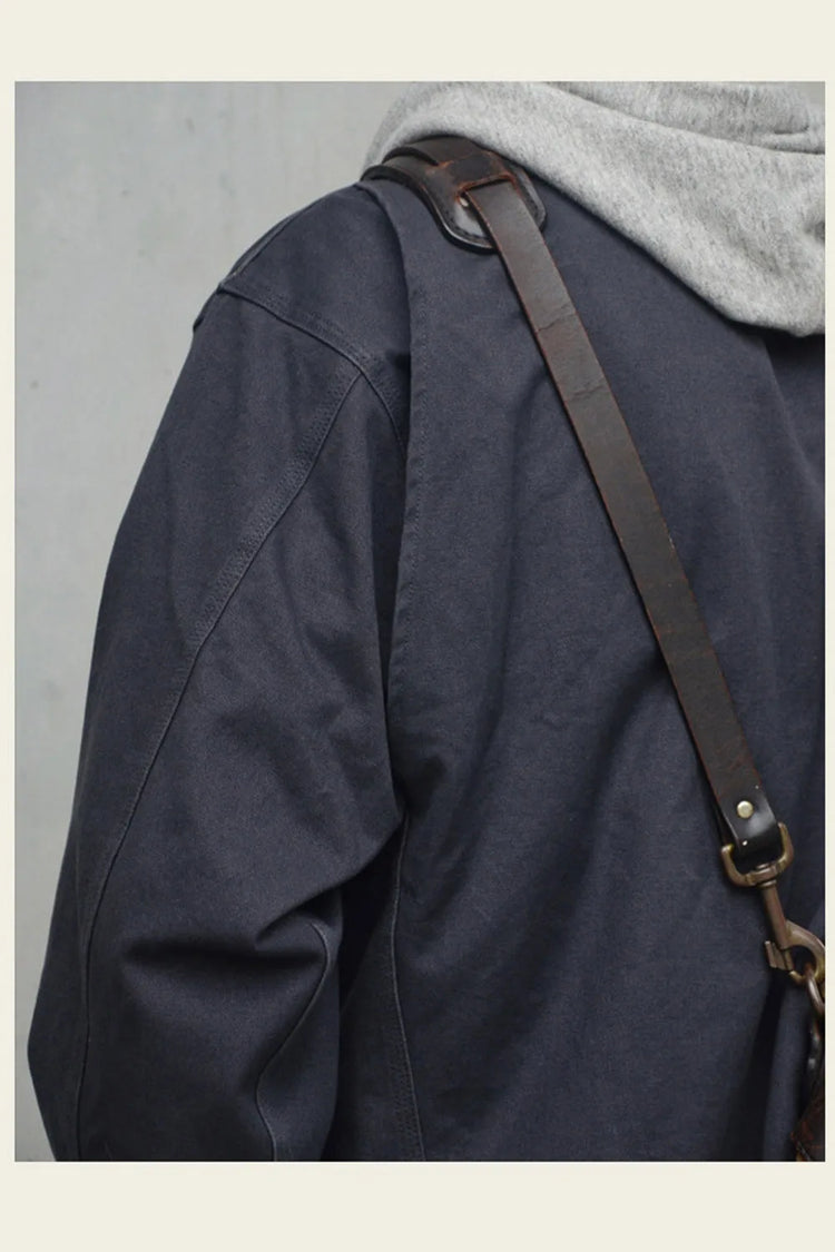 Classic Detroit Jacket J01 American Vintage Workwear Spring/Fall 100% Cotton Canvas Jacket J97 Loose-Fit Lightweight Coat