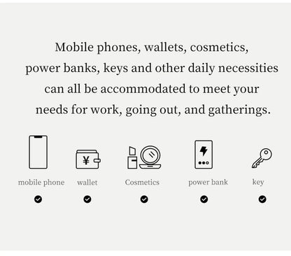 LA FESTIN Original Brand 2025 New Handbag Women Fashion Designer Shoulder Crossbody Bag lady Leather Bag Classic Retro Bag