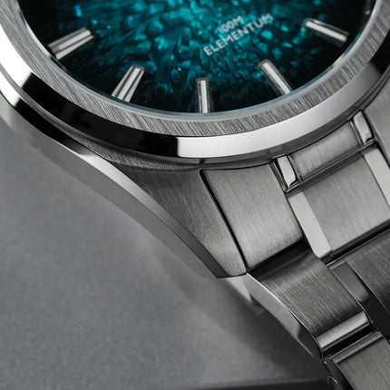 Watchdives WD0003C Ice Crack Dial 38mm Men Watch VH31 Sweep Seconds Quartz Movement Sapphire Luminous 10Bar Waterproof Watches
