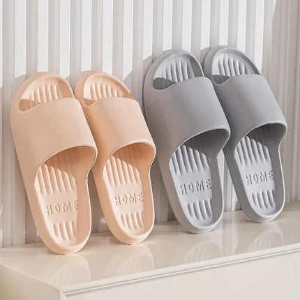 Pantofole morbide coppie casa pantofola all'aperto estate donna camera da letto fondo spesso scarpe sandali da spiaggia uomo infradito scarpe da doccia