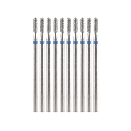 10Pcs Diamond Milling Cutter For Manicure Electric Nail Drill Bits Accessory Pedicure Machine Nail File Gel Remover Tool uñas Accesorios Y Herramientas