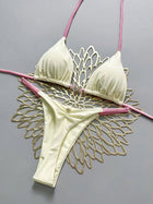 Micro Bikini 2026 Push Up Costumi da bagno donna Costumi da bagno sexy Bikini brasiliano Perizoma Biquini Costume da bagno solido Costumi da bagno estivi platinumshop