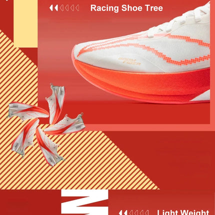 Li-Ning Men's RED HARE 8 PRO Racing Running Shoes BOOM FIBER Cushion Stable Sport Shoes Anti-Slip Wearable Sneakers ARPV003 PlatiNum