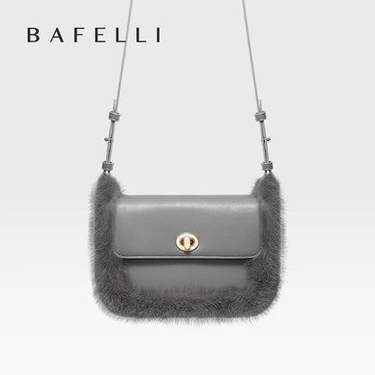 BAFELLI 2025 NUOVI BORSE DA DONNA MODA TENDITURA PELLE IN PELLE GENUINE MARCA DI LUSSO ORIGINALE DESIGNER Borsa a tracolla con tracolla